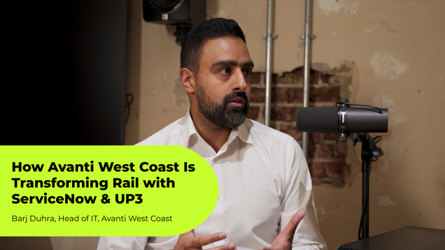 UP3 - Avanti - Streamlining Rail Operations in an Industry First