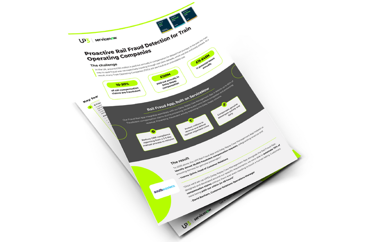 Rail Fraud App Datasheet