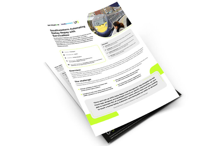 Southeastern: Automating Delay Repay with ServiceNow