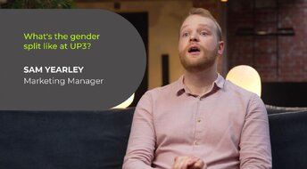 Sam Yearley speaks about the gender split at UP3